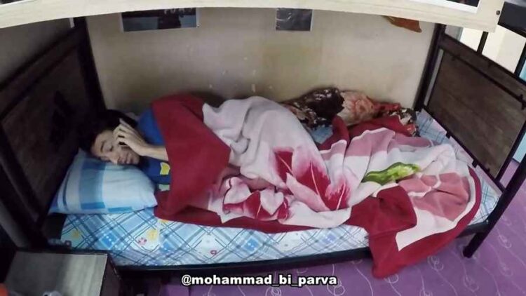 شروع صبح دل انگیز با پارکور
