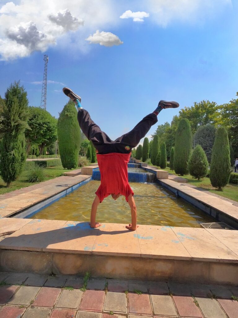 مربی پارکور در تهران