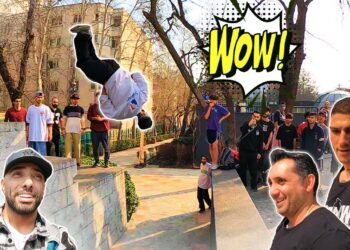دورهمی پارکور در تهران
